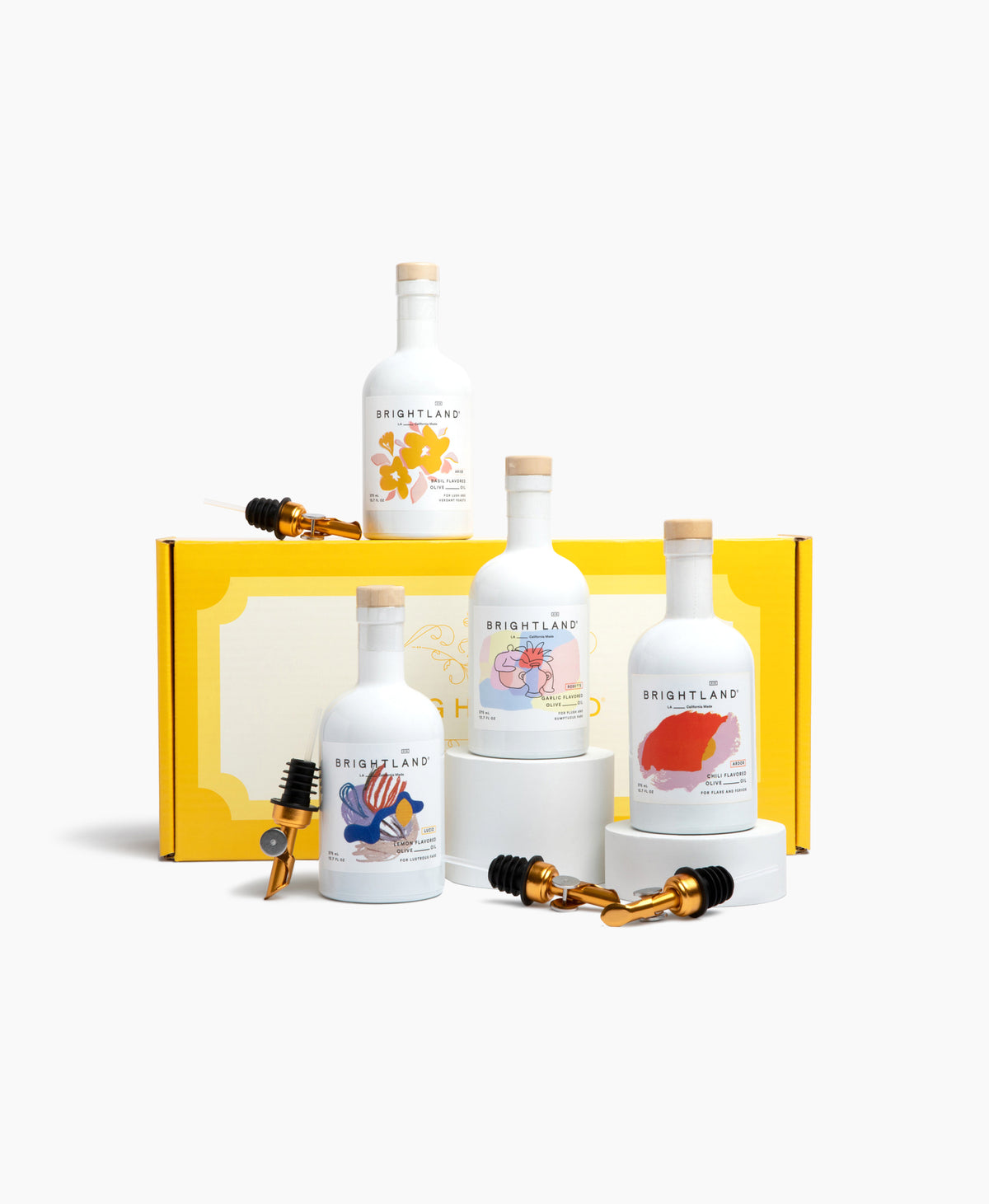 Four flavored oils